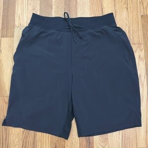 Lululemon Men's Black Drawstring Athletic Shorts
